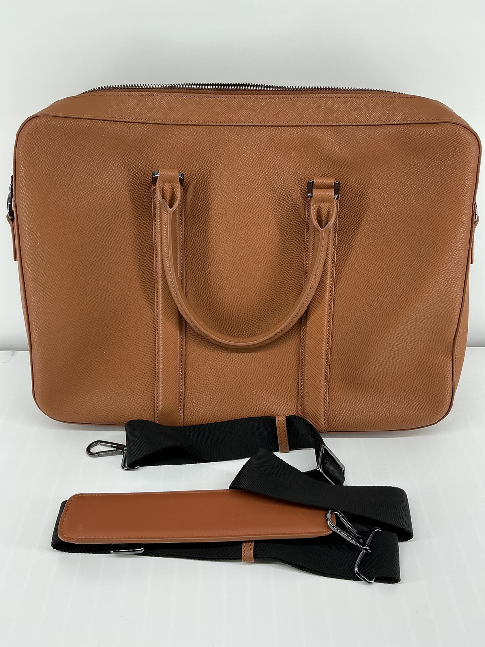 Italian Saffiano Briefcase